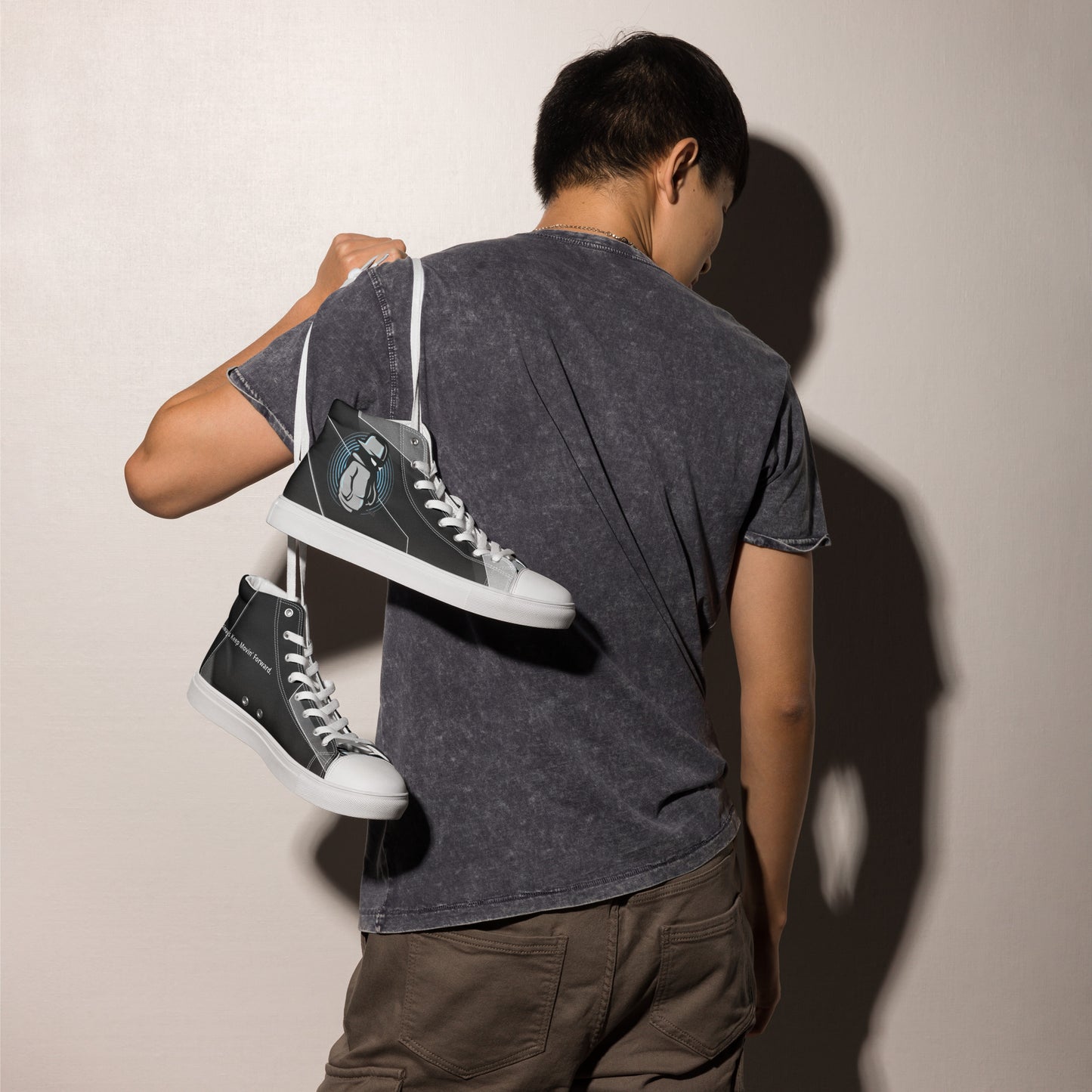 Da Don's Unisex high top canvas shoes