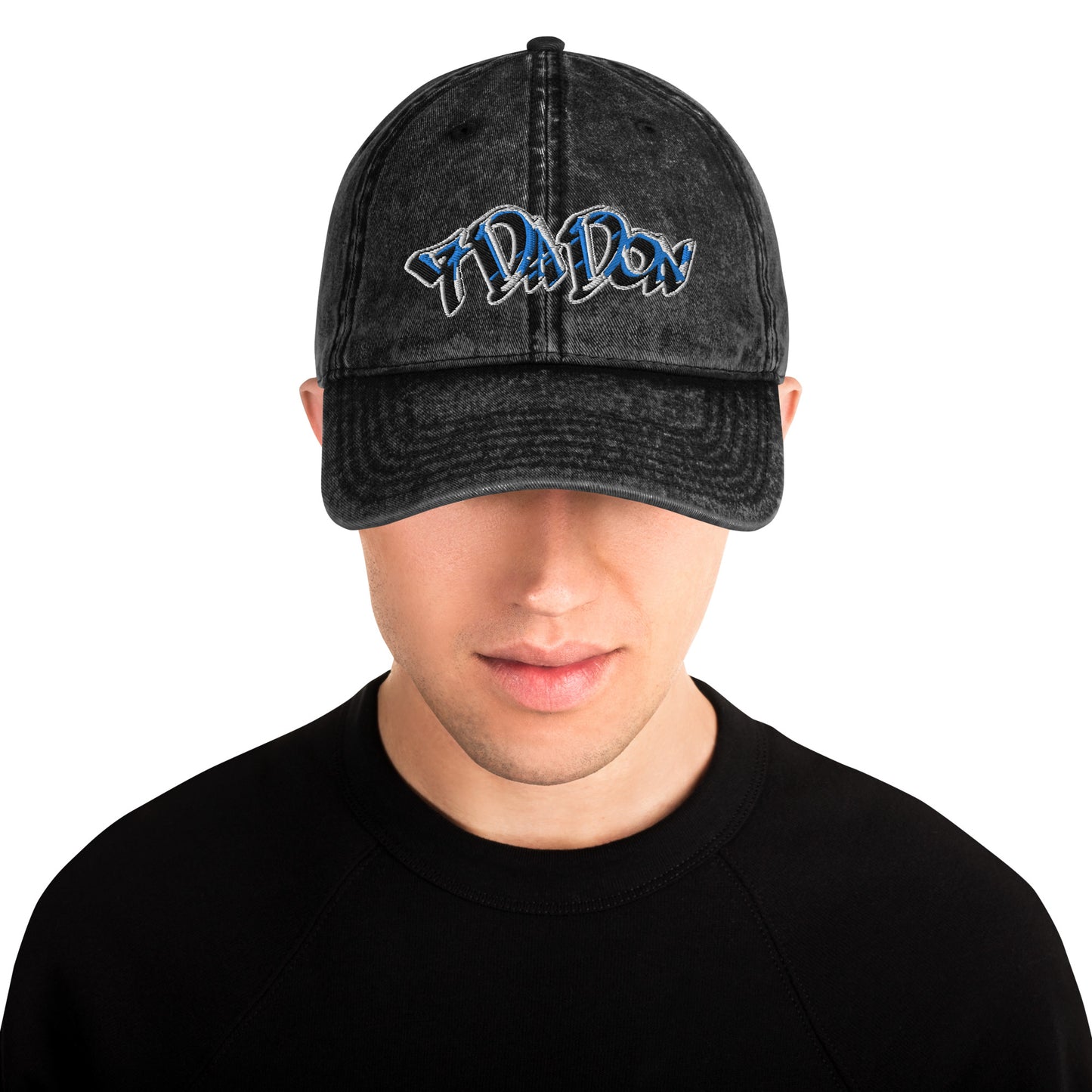 Unisex Vintage Cotton Jean Twill Cap